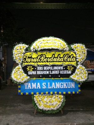 Papan Bunga Duka di Cicukang